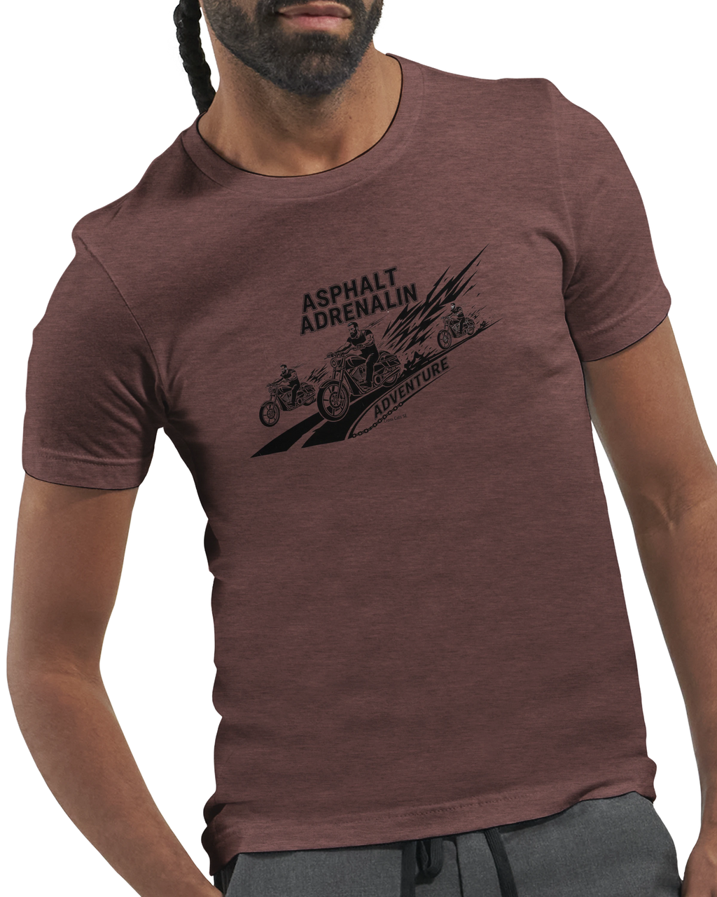 Asphalt Adrenalin Adventure | T-Shirt | Premium