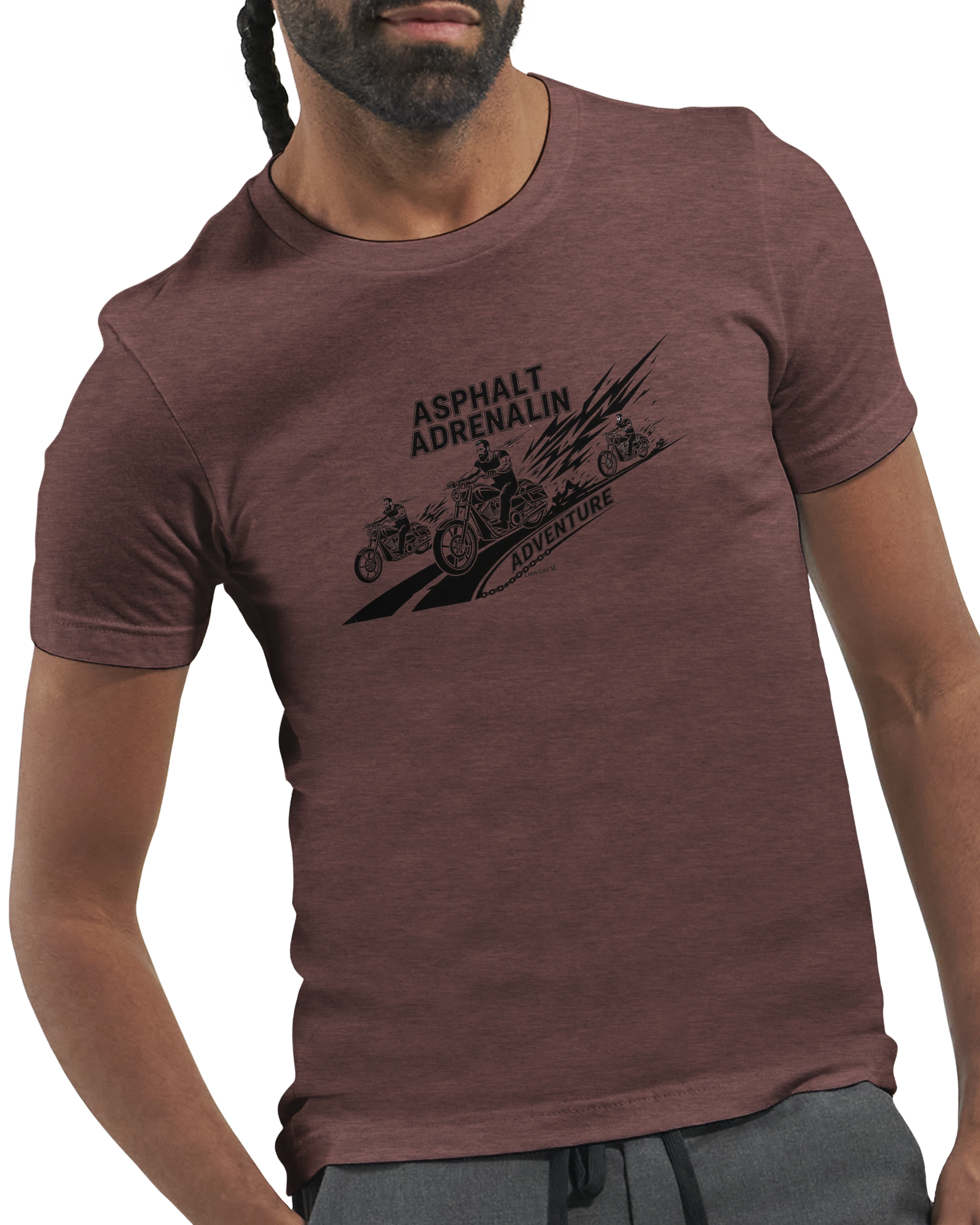 Asphalt Adrenalin Adventure | T-Shirt | Premium
