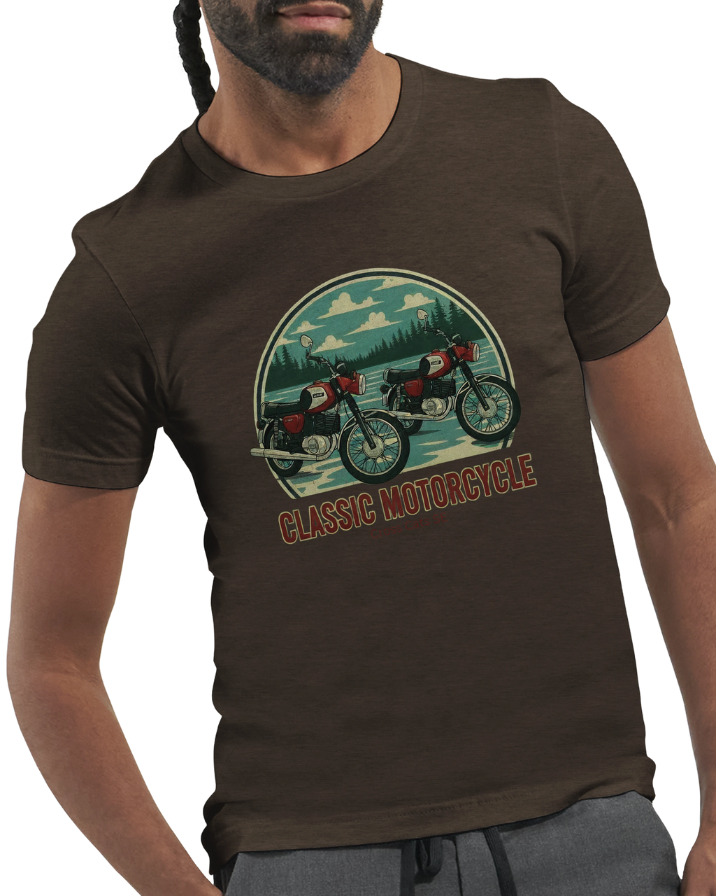 MZ Classic Motorcycle | T-Shirt | Premium