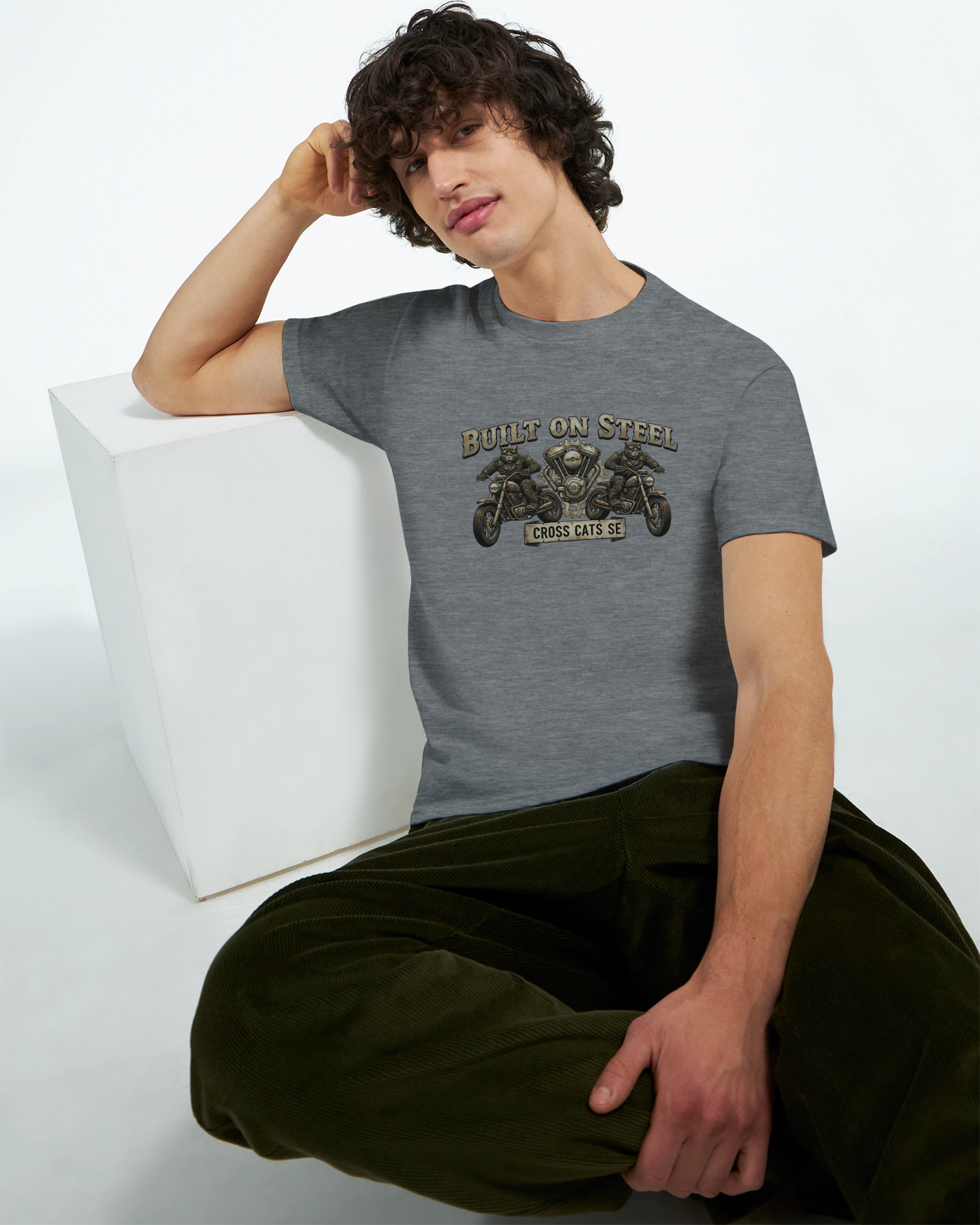 Built On Steel | T-Shirt | Thick Cotton