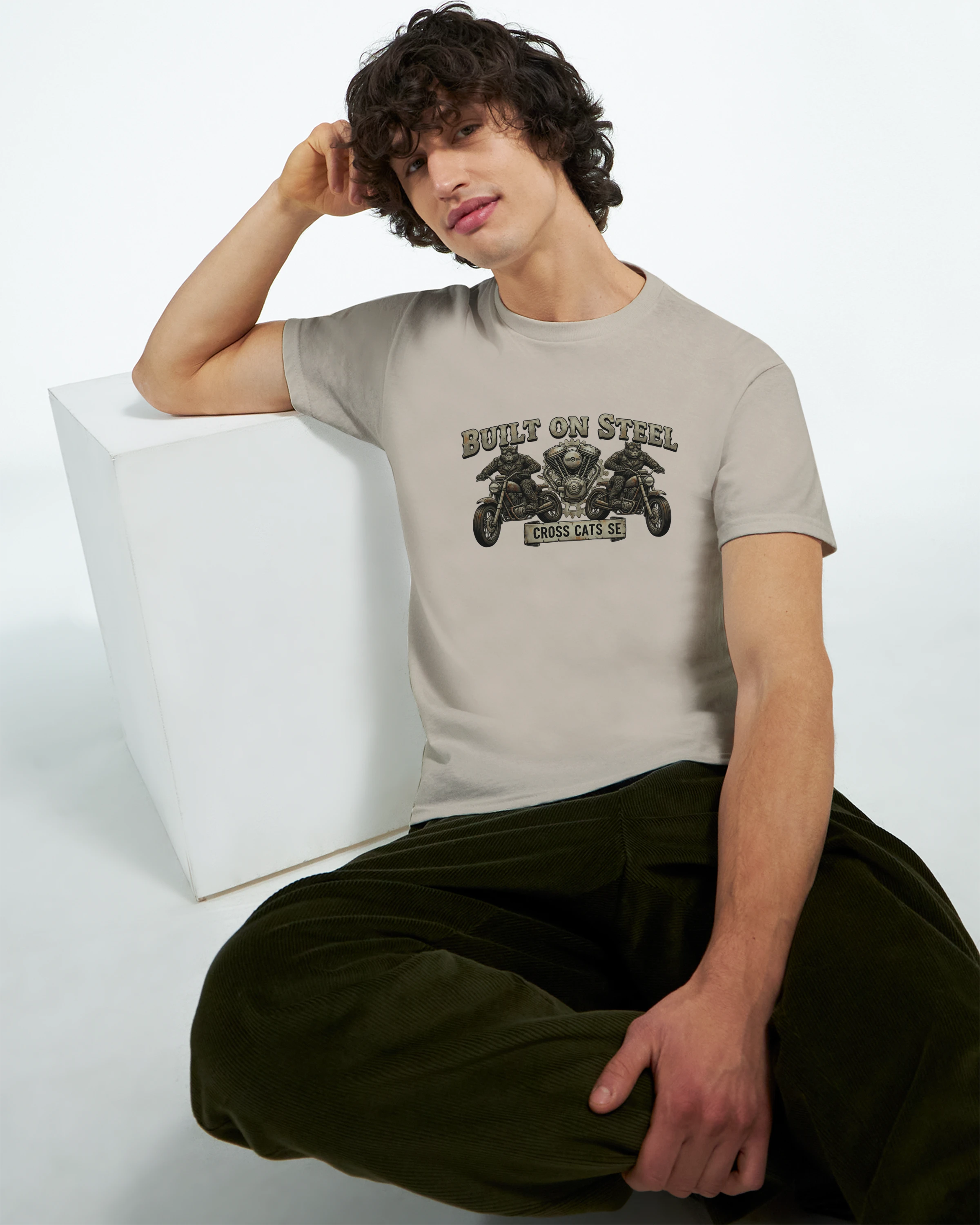 Built On Steel | T-Shirt | Thick Cotton