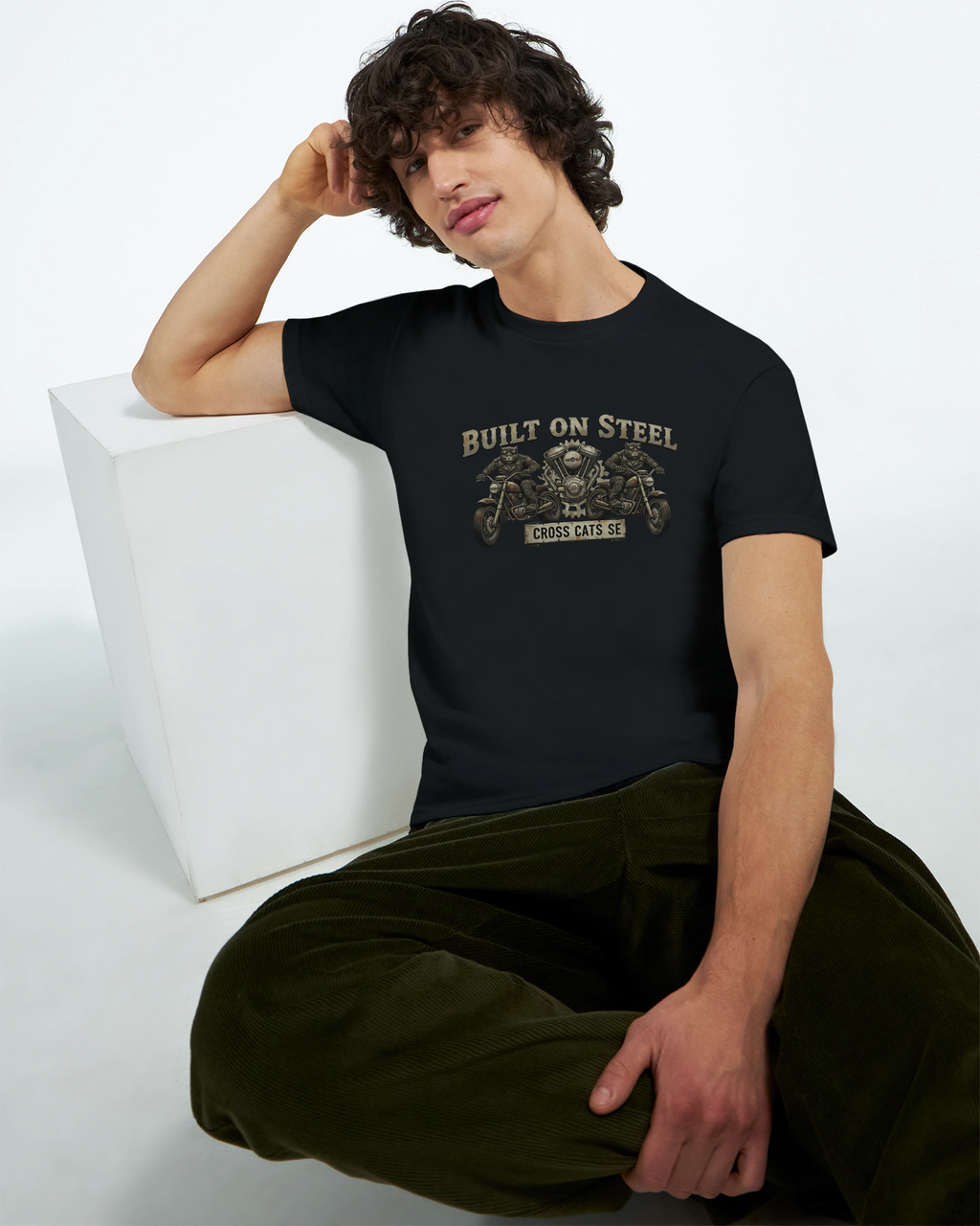 Built On Steel | T-Shirt | Thick Cotton